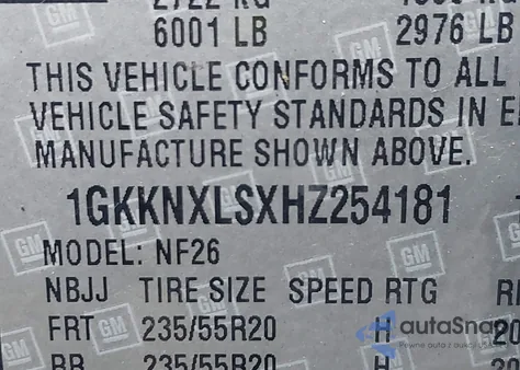 2017 GMC Acadia Denali from USA, damaged, VIN 1GKKNXLSXHZ254181